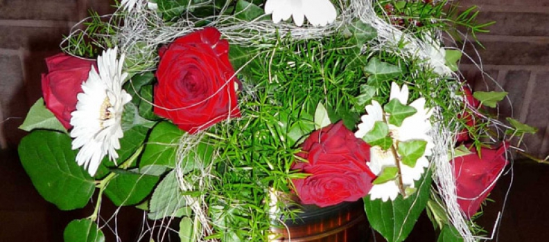 Urnengesteck – Variante 3 Aufpreis 25,- €